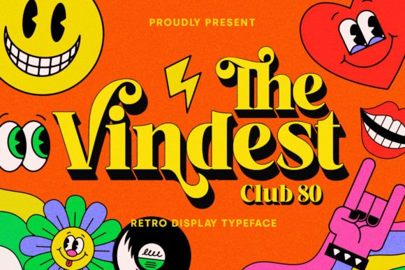 Bringing Old-School Charm to Your Layout with The Vindest Typeface