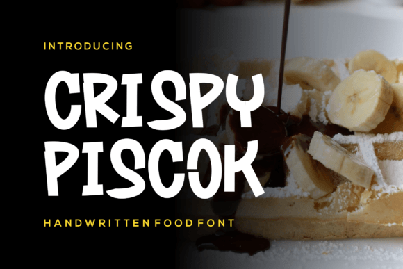 Crispy Piscok: The Bold Display Typeface for High-Impact Campaigns