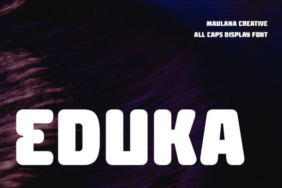 Eduka: The Display Font That Elevates Small Business Branding