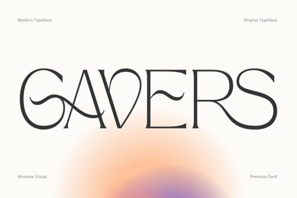 Gavers: The Premium Display Font for Scroll-Stopping Brand Visuals