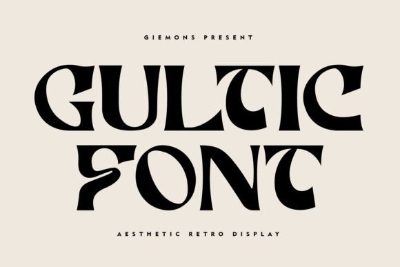 Gultic: The Retro Display Typeface That Transforms Small Business Branding