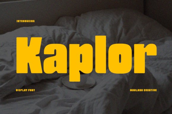 Kaplor: The Modern Display Typeface for High-Impact Web Design
