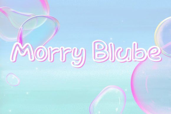 Morry Blube: The Quirky Typeface for Whimsical Editorial Design