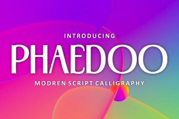 Phaedoo: A Display Typeface That Elevates Digital Brand Identity