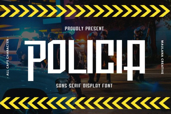 Policia Typeface Review for Bold Web Design