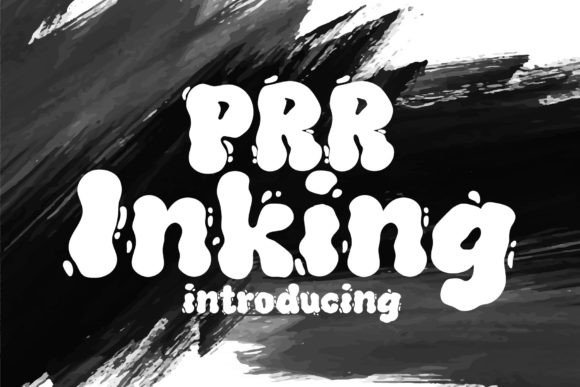 Prr Inking: A Playful Display Typeface for Modern Web Design