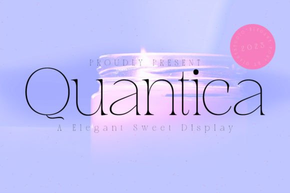 Quantica: The Sophisticated Serif Font for Elevating Your Brand