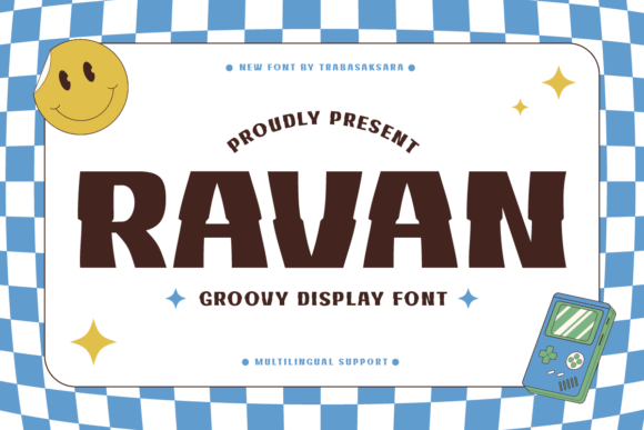 Ravan: The Edgy Display Typeface for Bold Editorial Design