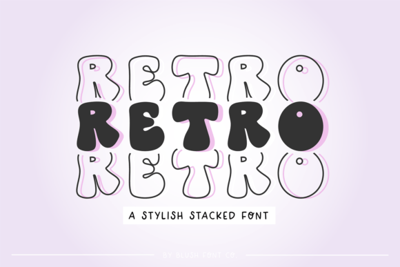 Retro Stacked: The Premium Display Font for Bold Campaigns