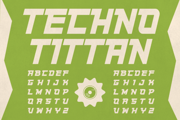 Techno Titan: The Bold Display Typeface for High-Impact Campaigns