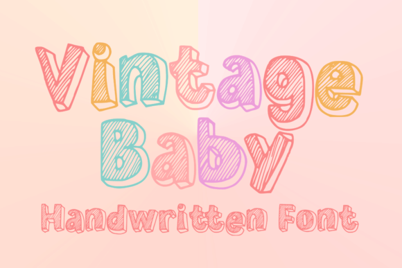 Vintage Baby: The Handwritten Display Font for Modern Web Design
