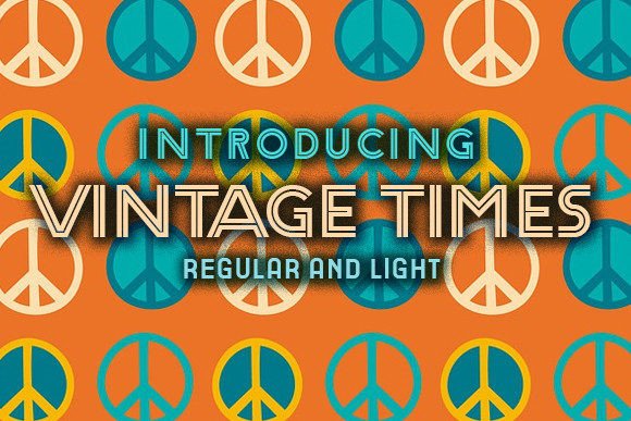 Vintage Times: The Retro Typeface That Elevates Campaign Visuals