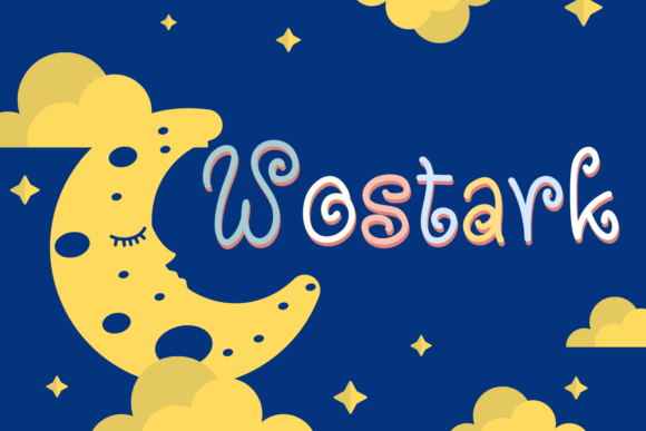 Wostark: The Playful Display Font for Memorable Small Business Branding